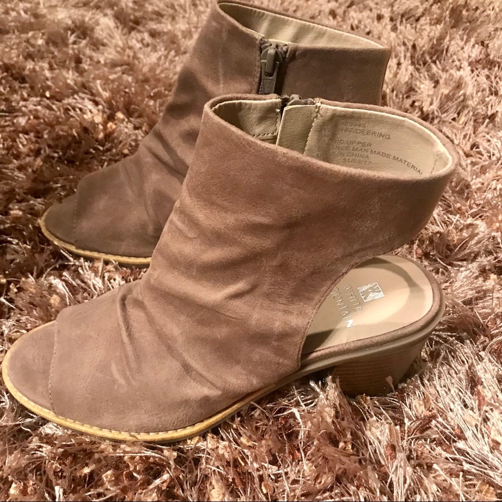 White Mountain Peep Tow Bootie